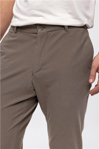 Vizon Slim Fit Beli Lastikli Casual Jogger  Pantolon