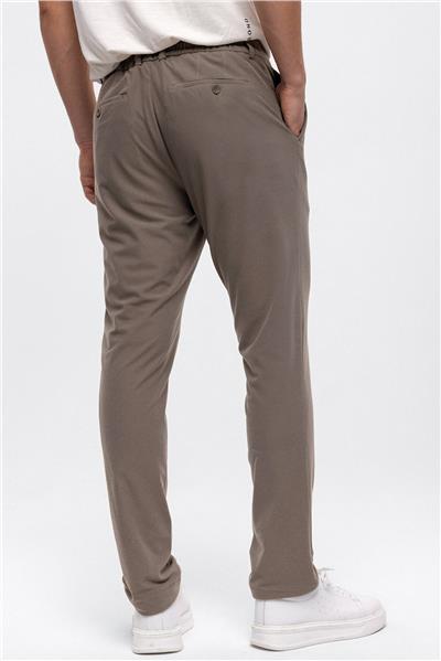 Vizon Slim Fit Beli Lastikli Casual Jogger  Pantolon