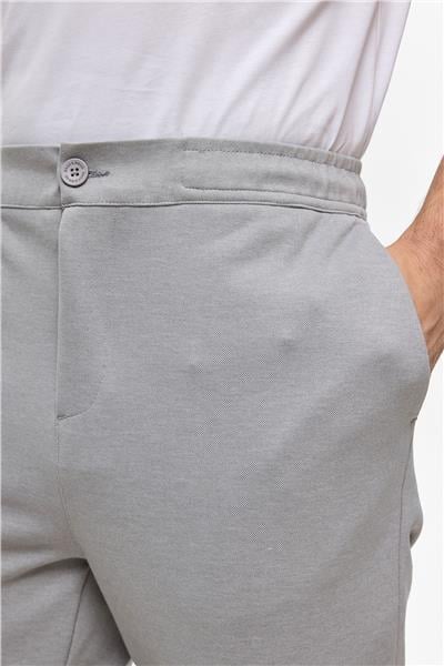 Gri Regular Fit Jogger Pantolon
