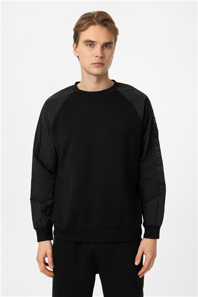 Regular Fit Bisiklet Yaka Sweatshirt