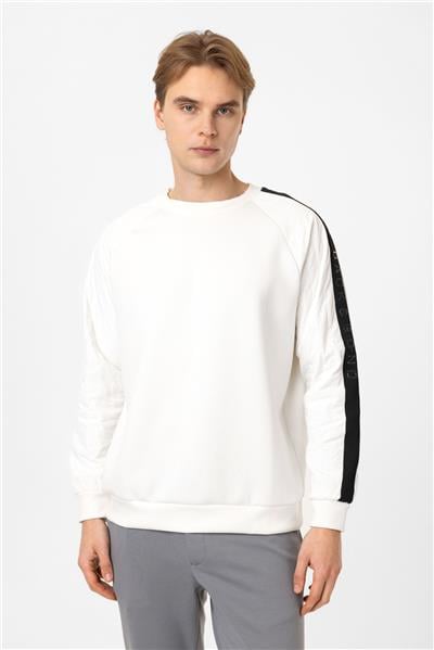 Regular Fit Bisiklet Yaka Sweatshirt