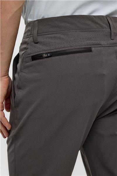 Koyu Gri Regular Fit Dokuma Jogger Pantolon