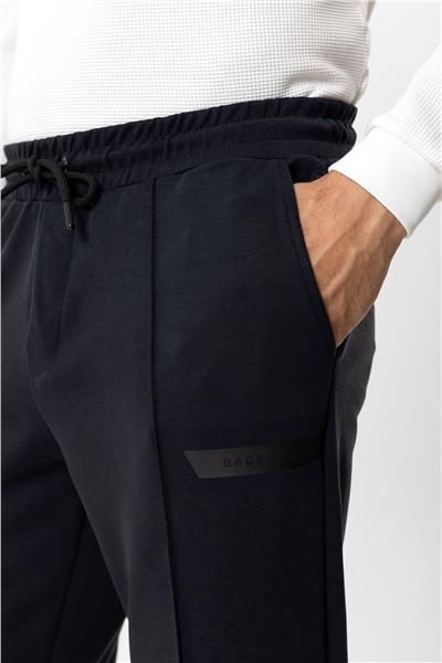 Antrasit Regular Fit Beli Bağcıklı Örme Jogger Pantolon