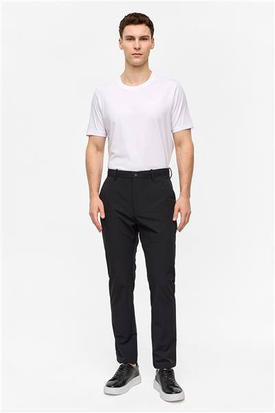Siyah Regular Fit Jogger Pantolon