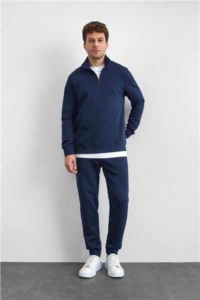 Lacivert Regular Fit Jogger Pantolon