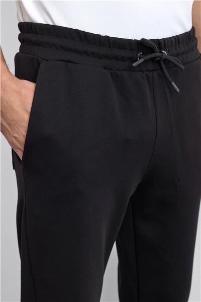 Siyah Regular Fit Jogger Pantolon
