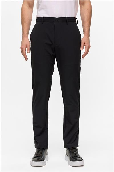 Siyah Regular Fit Jogger Pantolon