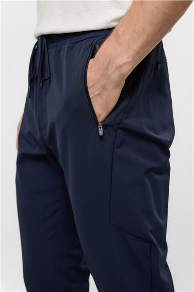 Lacivert Regular Fit Jogger Pantolon