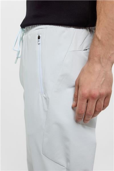 Açık Gri Regular Fit Jogger Pantolon