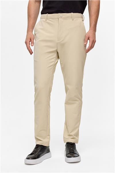Bej Regular Fit Jogger Pantolon