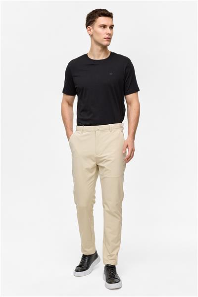 Bej Regular Fit Jogger Pantolon
