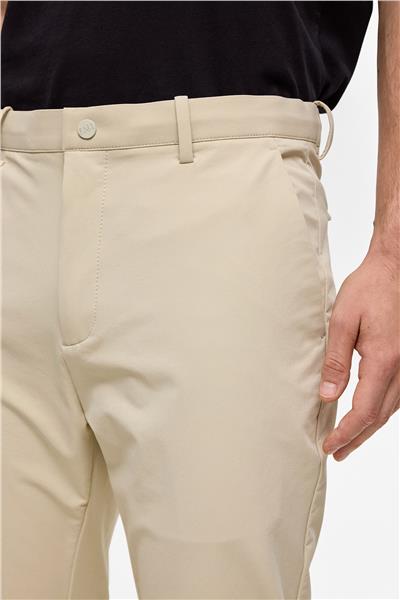 Bej Regular Fit Jogger Pantolon