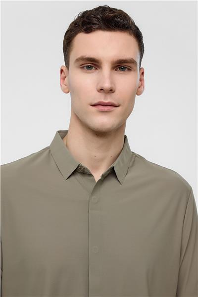 Vizon Regular Fit Kısa Kollu Gömlek