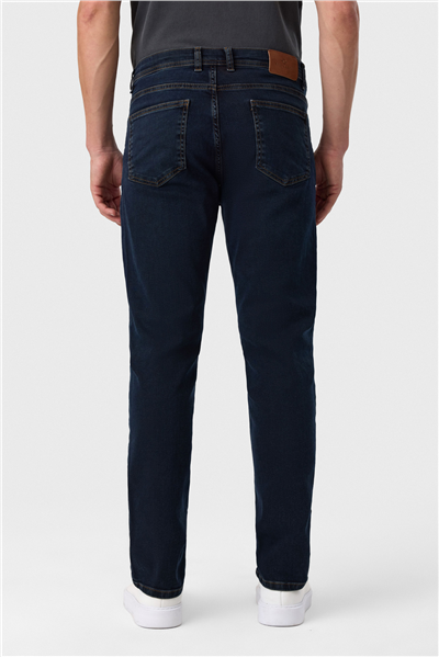 Regular Fit Koyu Lacivert Denim
