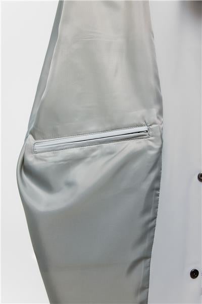 Açık Gri Regular Fit Ceket Mont