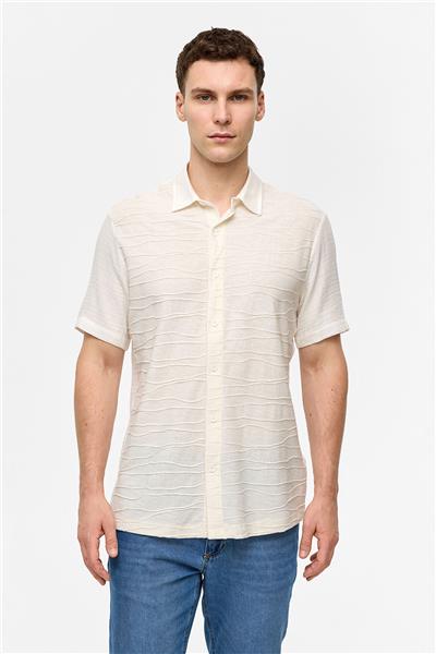 Natural Regular Fit Örmek Gömlek