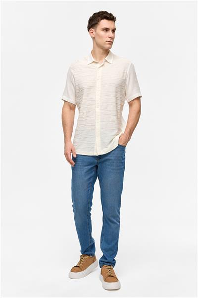 Natural Regular Fit Örmek Gömlek