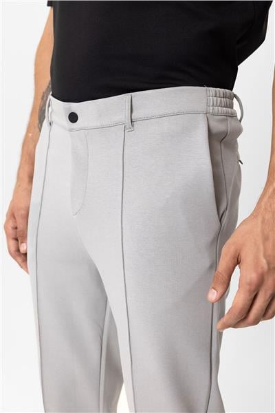 Gri Regular Fit Jogger Pantolon