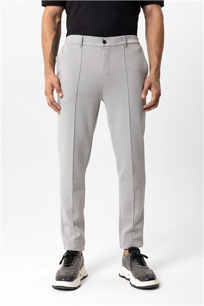 Gri Regular Fit Jogger Pantolon