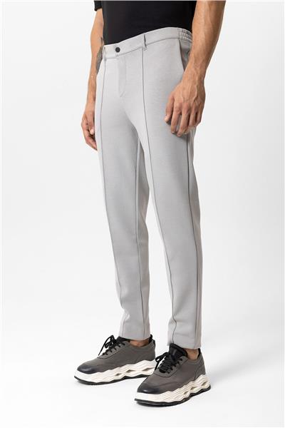 Gri Regular Fit Jogger Pantolon