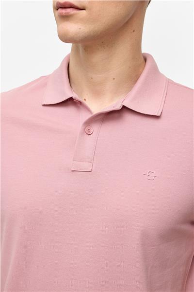 Gül Kurusu Regular Fit Polo Yaka Tişört