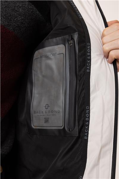 Taş Regular Fit Kapüşonlu Puffer Mont