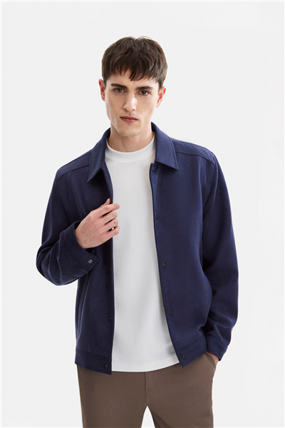 REGULAR FIT SÜET MONT