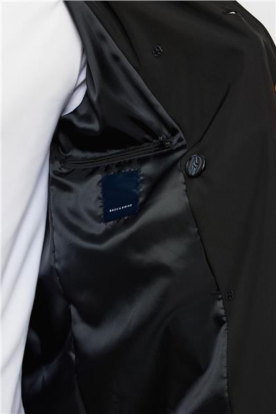 Siyah Regular Fit Trençkot