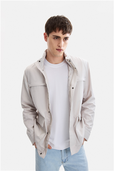 Taş Regular Fit Uzun Ceket