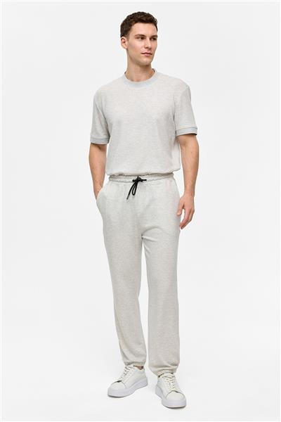 Gri Relaxed Fit Jogger Pantolon