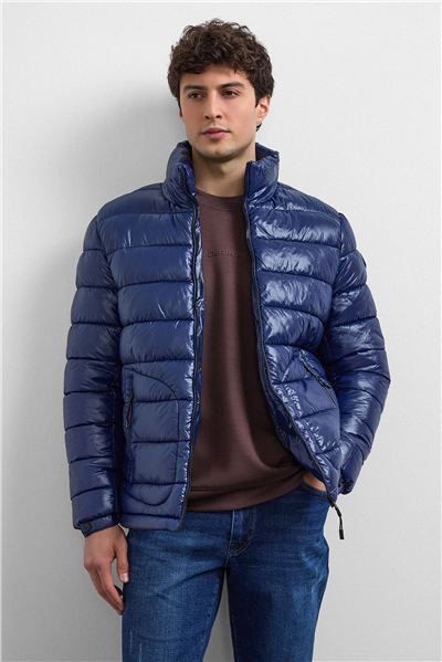 Lacivert Smart Fit Mont