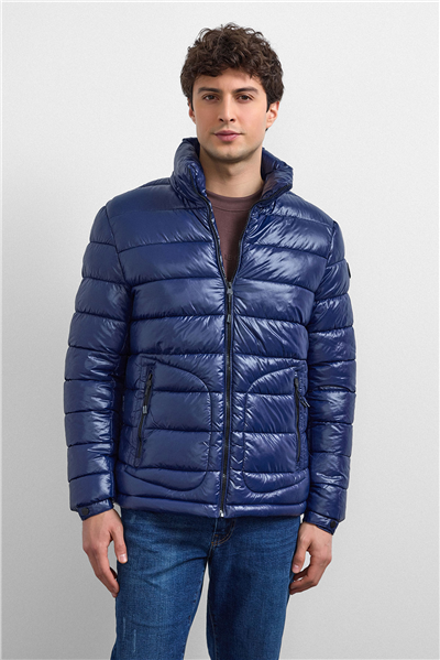 Lacivert Smart Fit Mont