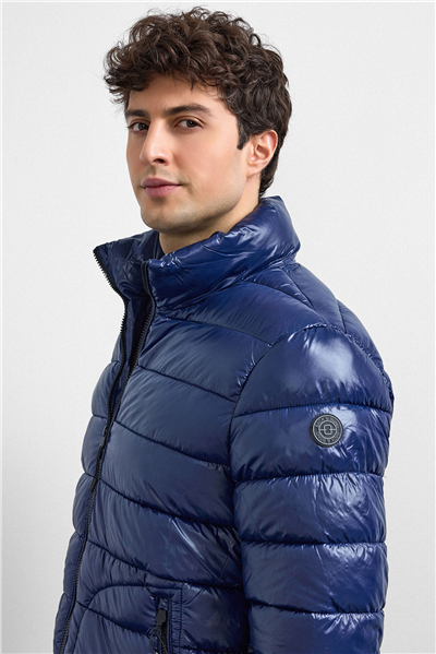 Lacivert Smart Fit Mont