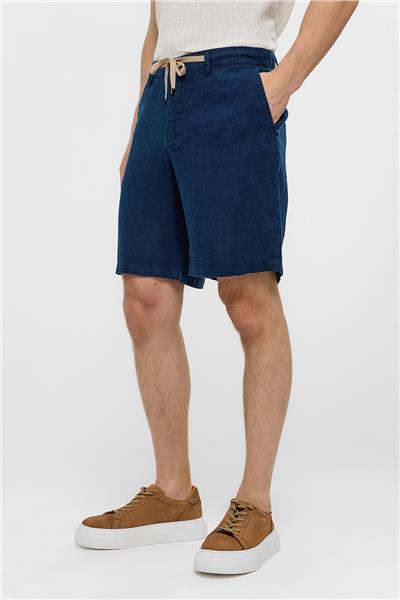 Lacivert Regular Fit Şort