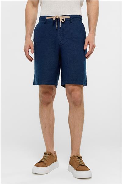 Lacivert Regular Fit Şort