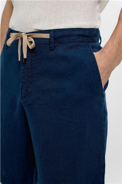 Lacivert Regular Fit Şort