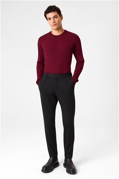 Siyah Slim Fit Takım Pantolon