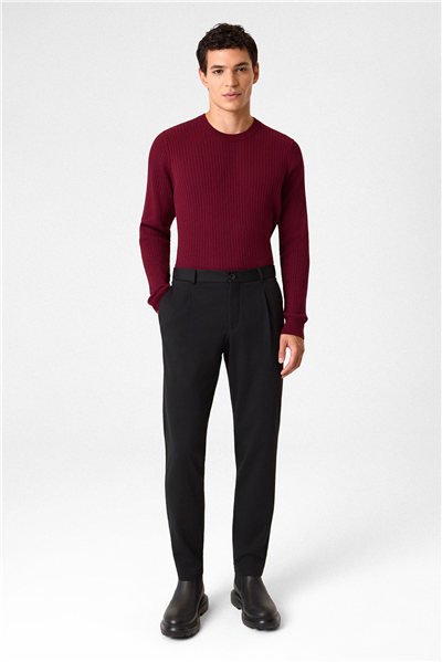 Siyah Slim Fit Takım Pantolon