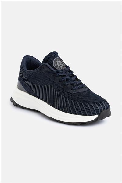 Termo Taban Lacivert-Beyaz Sneaker Ayakkabı