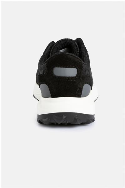 Termo Taban Siyah-Beyaz Sneaker Ayakkabı