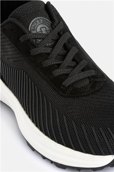 Termo Taban Siyah-Beyaz Sneaker Ayakkabı