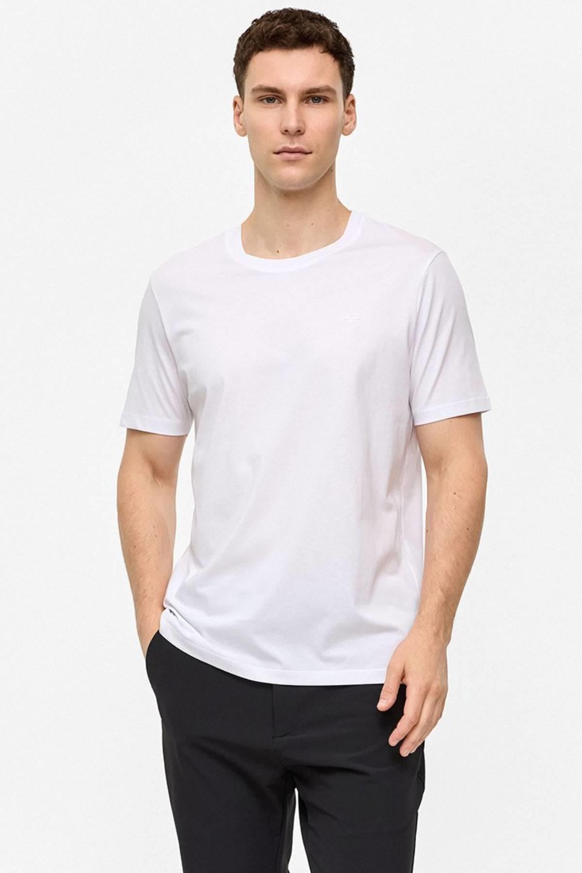 BİSİKLET YAKA REGULAR FIT BASIC TSHIRT