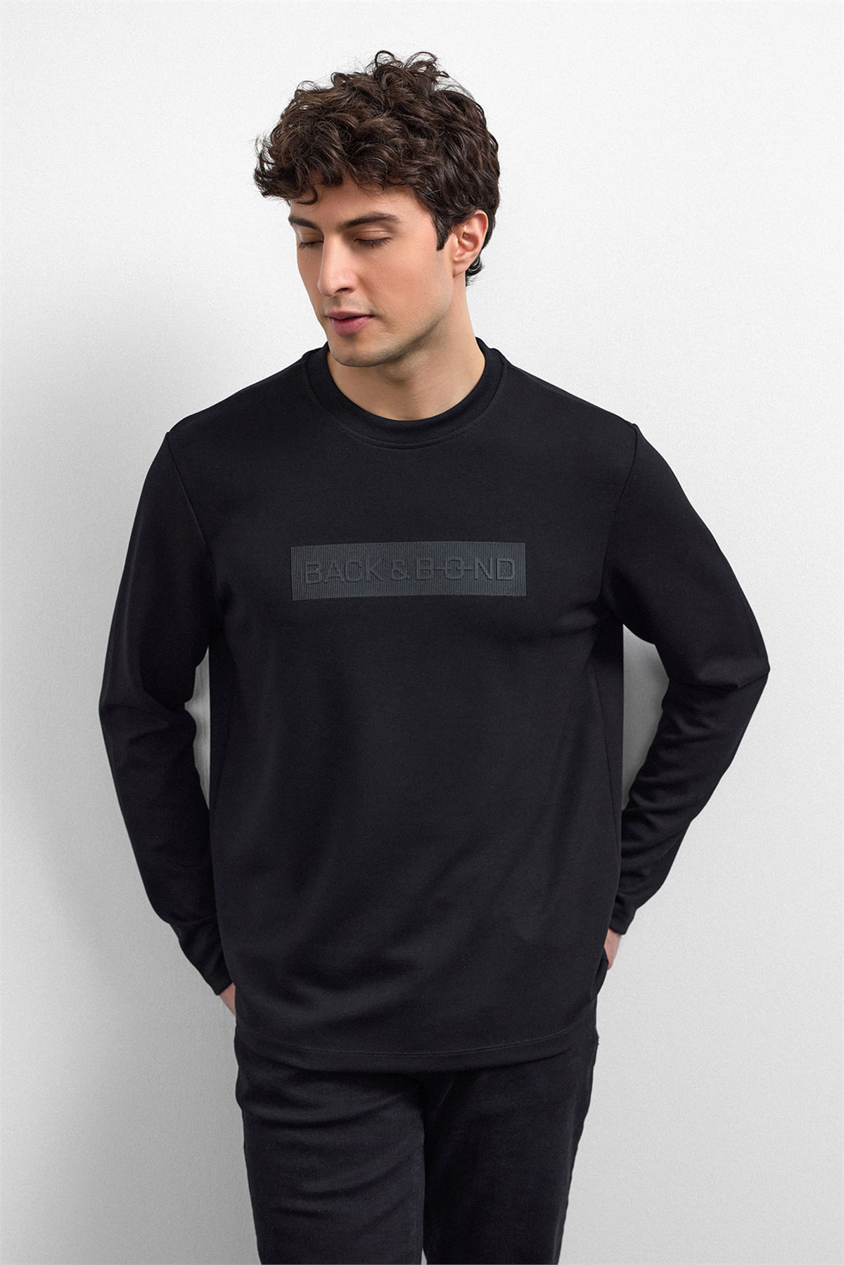 BİSİKLET YAKA REGULAR FIT SWEAT