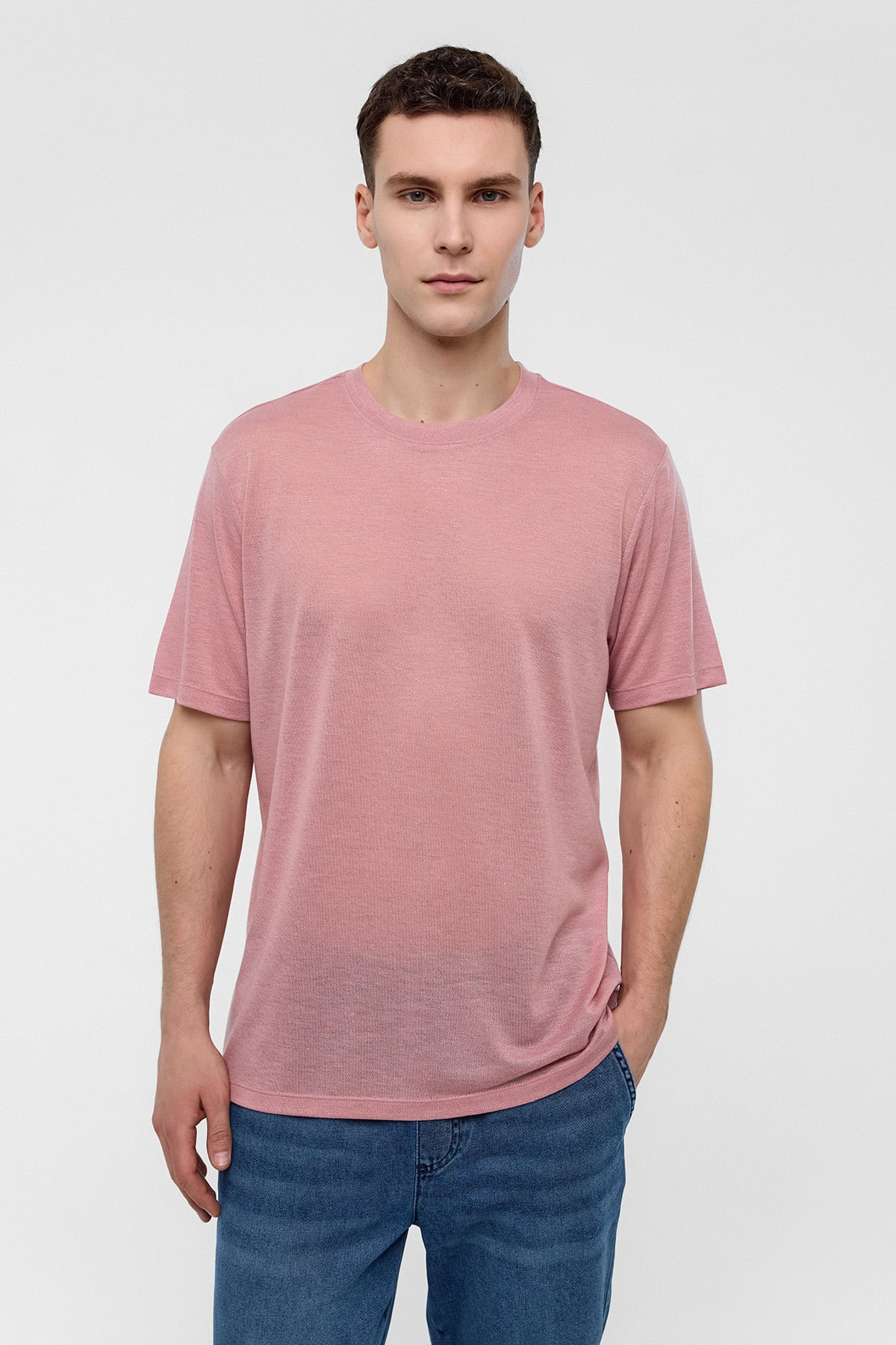 BİSİKLET YAKA REGULAR FIT TSHIRT