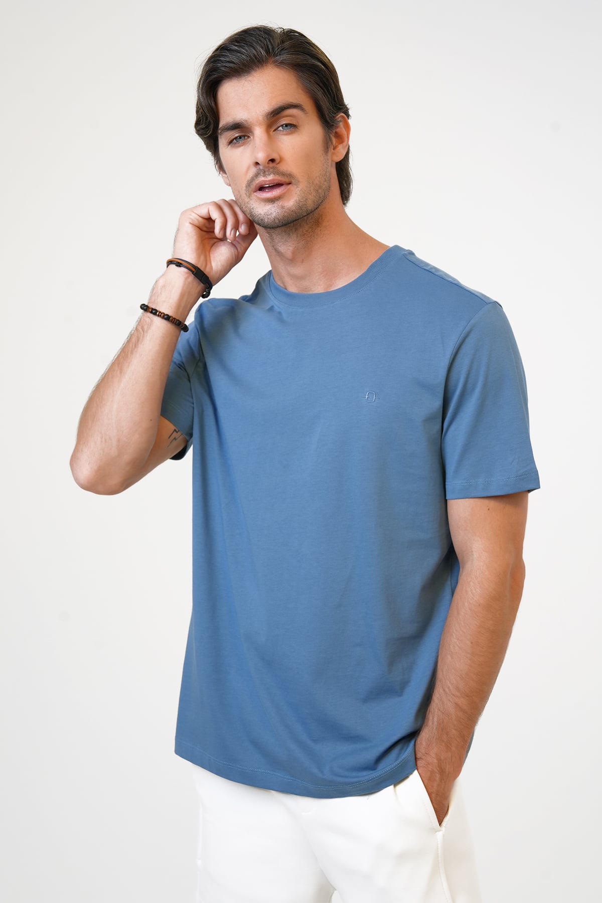 BİSİKLET YAKA T-SHIRT