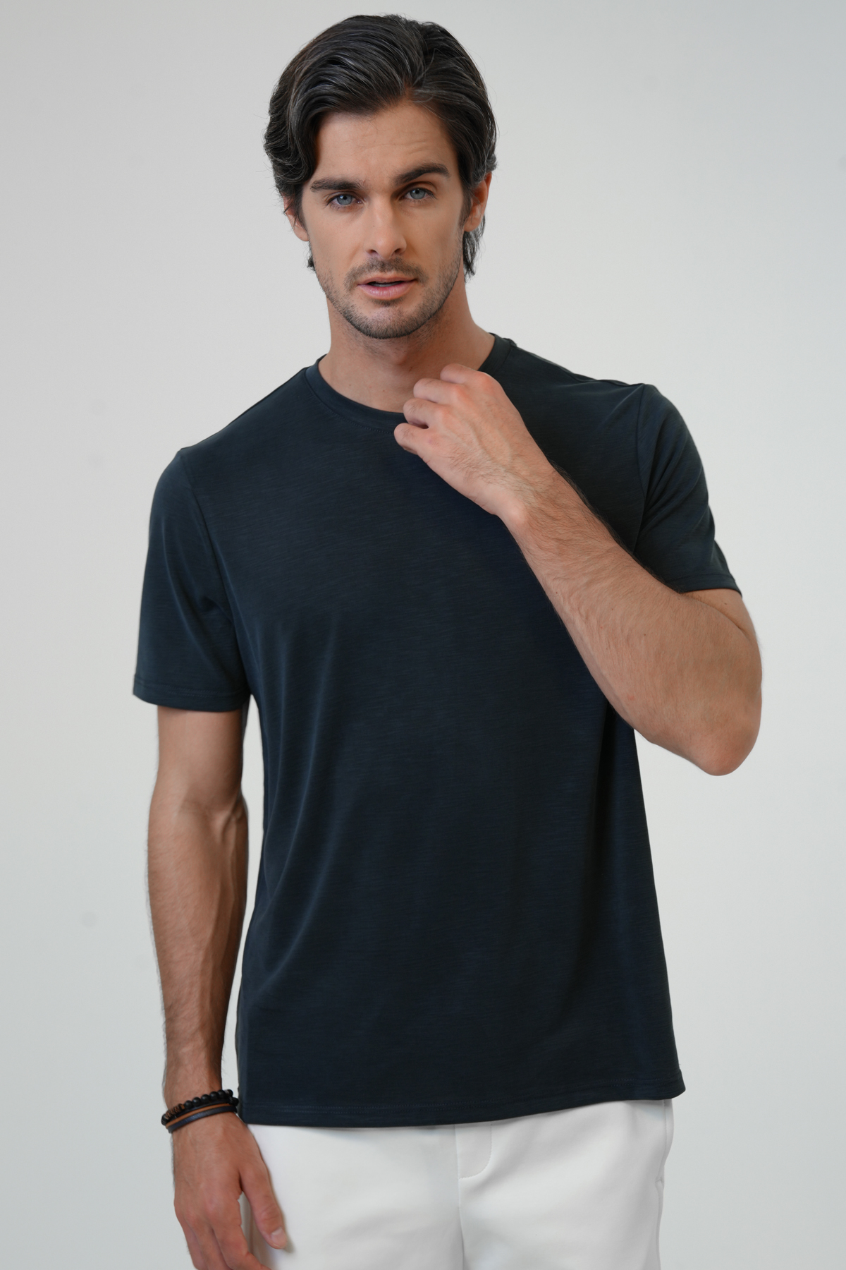 BİSİKLET YAKA T-SHIRT