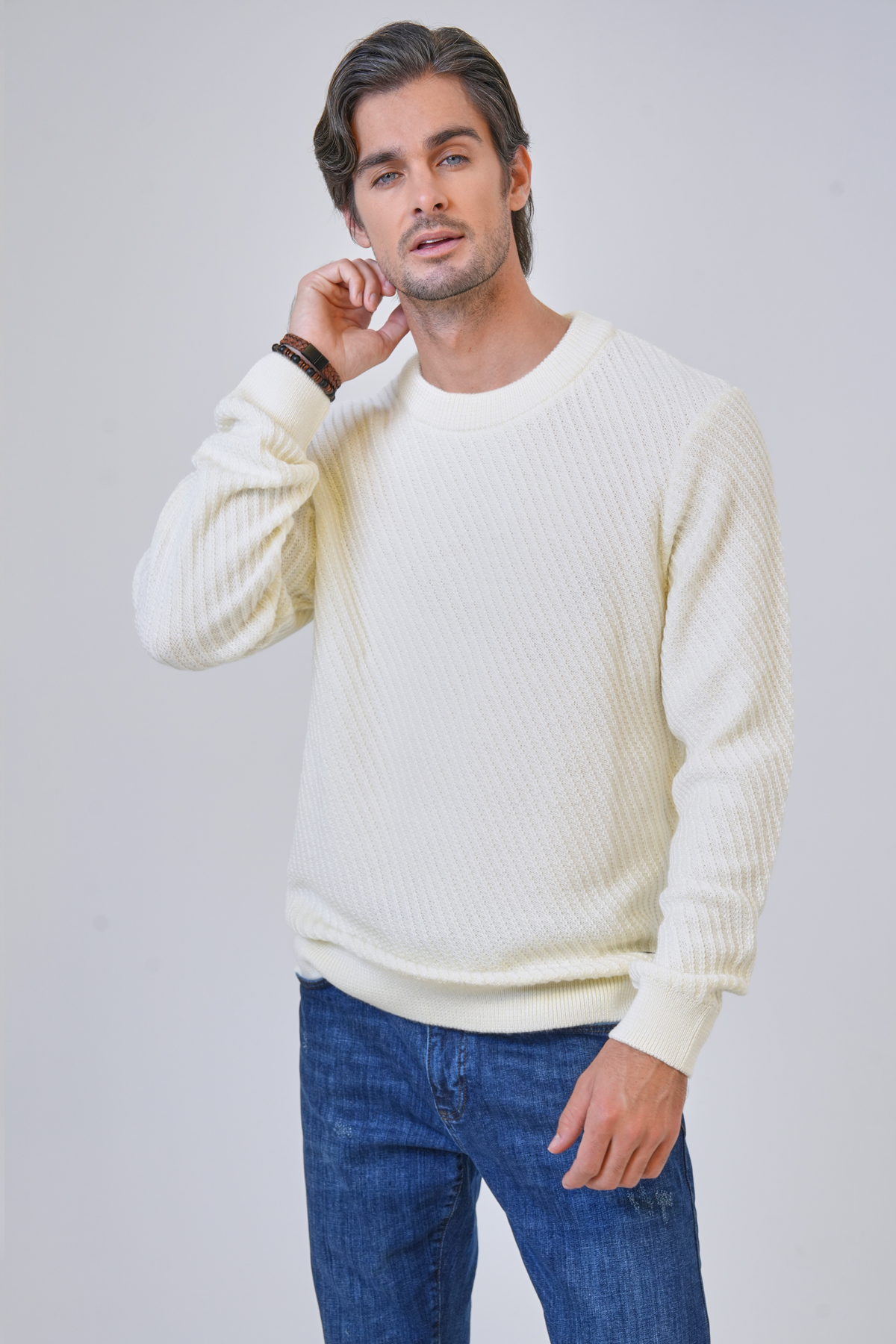 BİSİKLET YAKA TRİKO