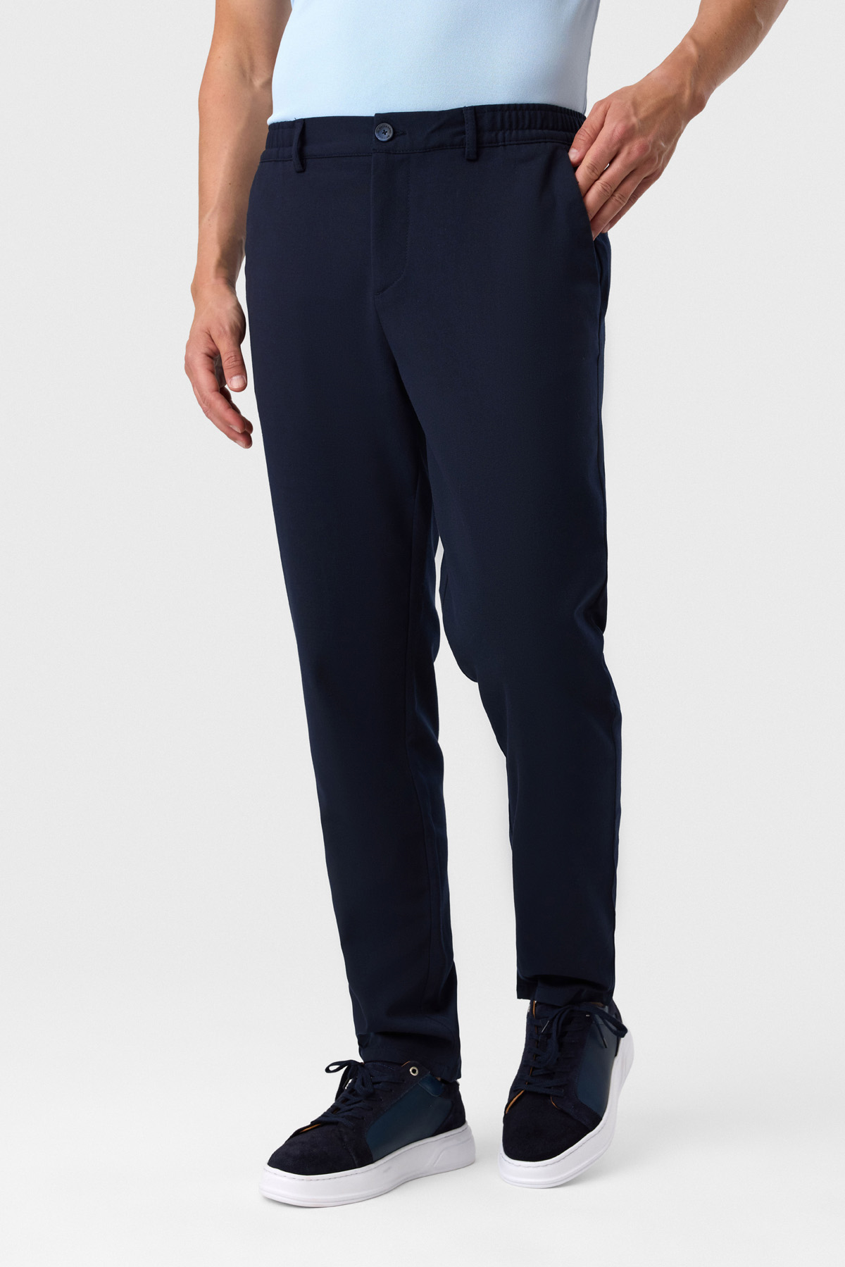 Lacivert Jogger Pantolon
