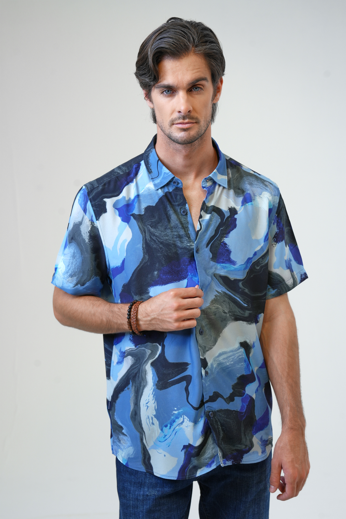 NORMAL YAKA DOKUMA GÖMLEK