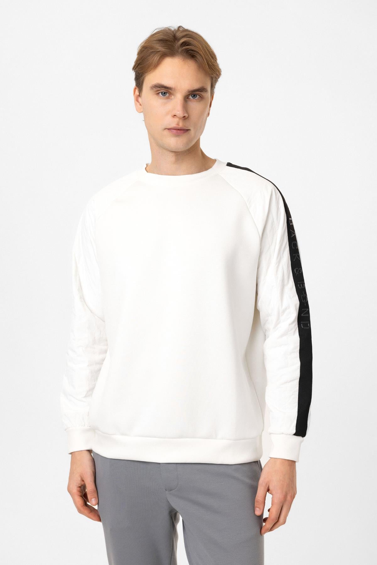 Regular Fit Bisiklet Yaka Sweatshirt